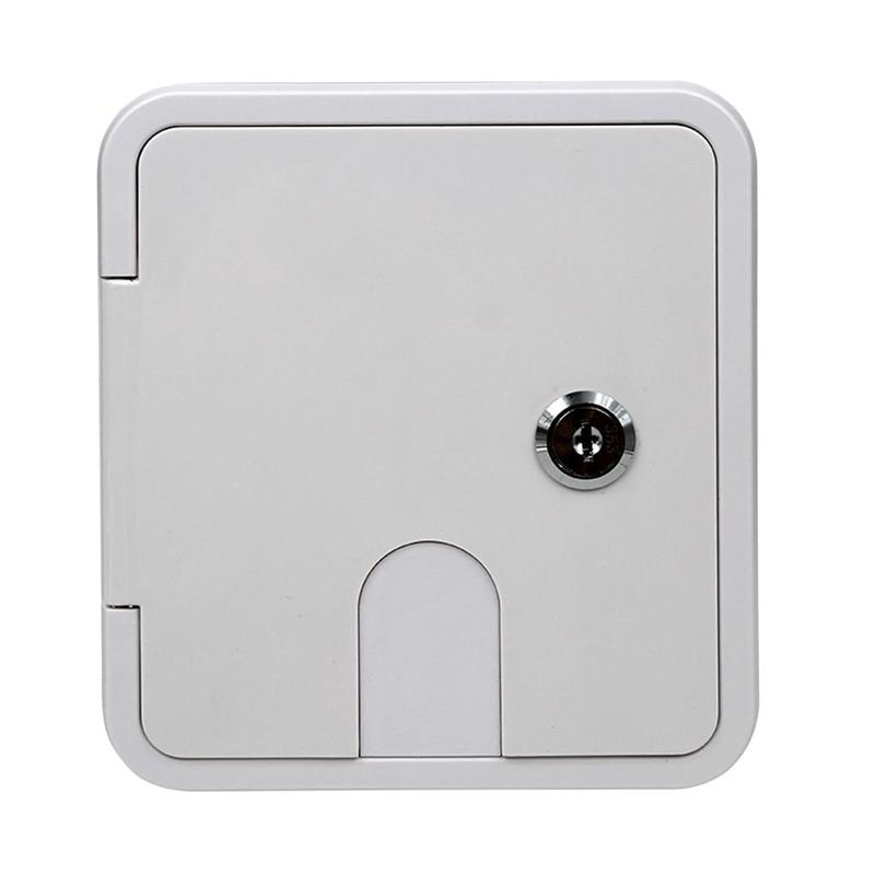 Square ELECTRIC CABLE w/ Key for RV Electric Cord rv Electric Cord Cover (