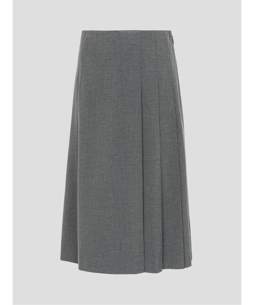 Binpolleidiseu [B. My] Pleated Midi Skirt Ash (Bf5827N024)