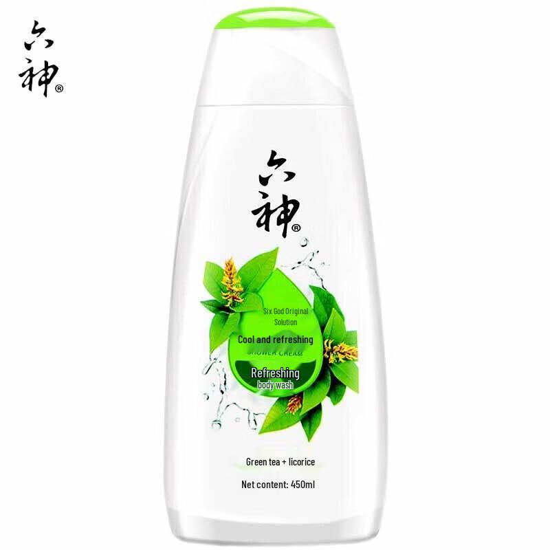 Six God Cool & Moisturizing Shower Gel