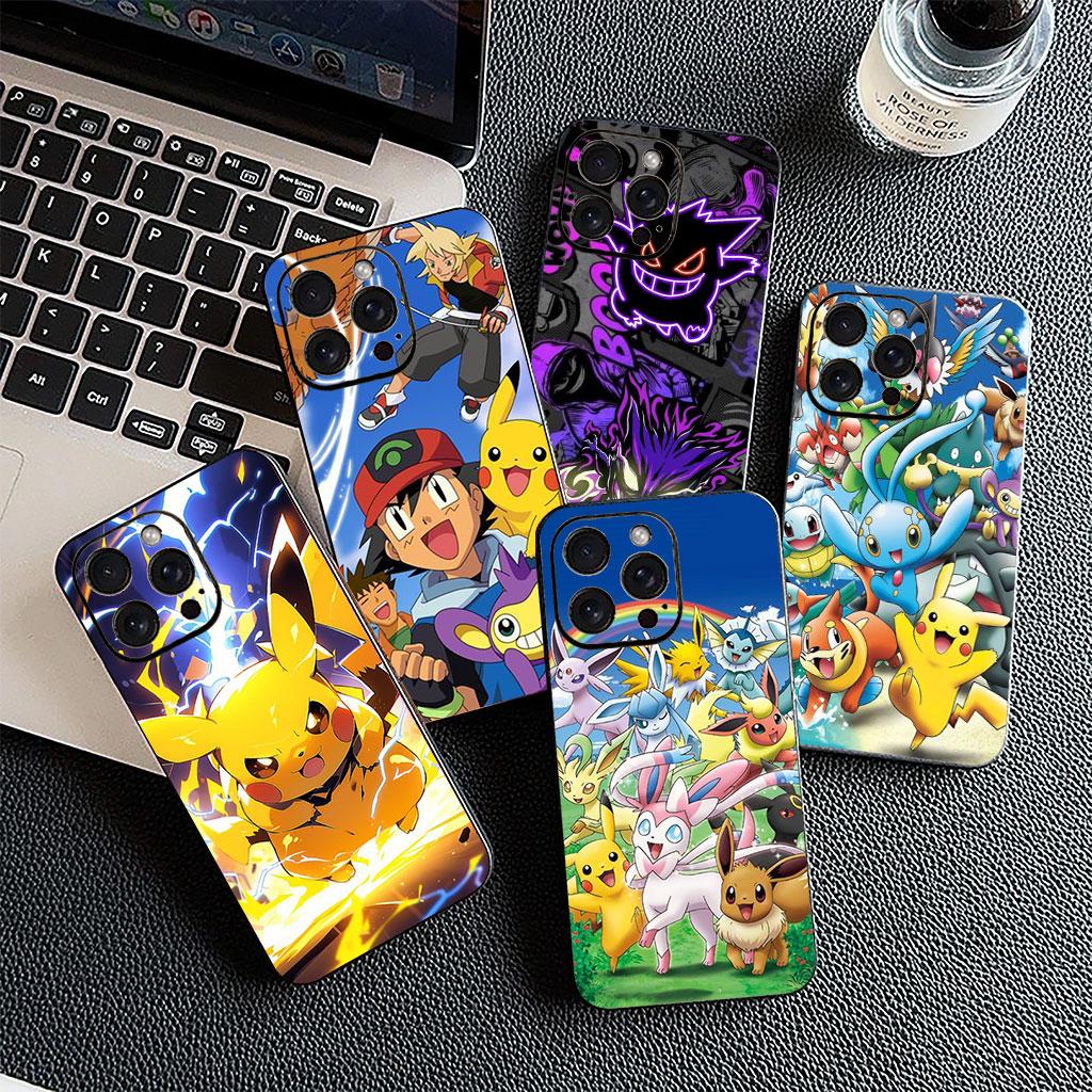 Cover Gengar P-Pikachus P-Pokemons GO for Motorola Moto Edge 50 One 30 Fusion 40 neo Ultra Pro 20 Lite G50 G85 G84 E15 E14 Case