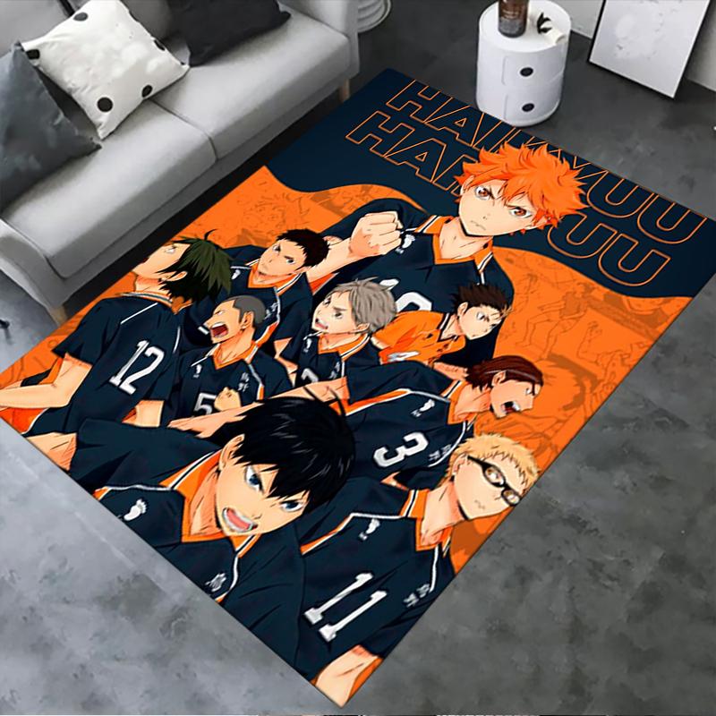 2025 New Haikyu!! Anime Carpet Rug for Living Room Bedroom Home Sofa Decoration,Kids Play Non-slip Floor Mat53