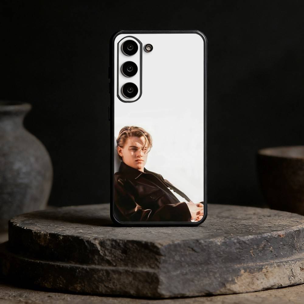 L-Leonardo D-DiCaprio Phone Case For Samsung Galaxy A91,80,73,72 ,71,53,52,32 ,31,22,21s,20,Soft Black Case Samsung a50 30s 50s