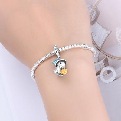 Copper Little Devil Decoration Pendant Beads Original Pendant Bracelet Charm Jewelry Party Diy Trendy Gift