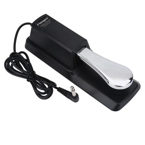 Sustain Pedal Foot Switch Keyboard Flanger Auxiliary Pedal for Electronic Keyboards Electronic Piano Pedal