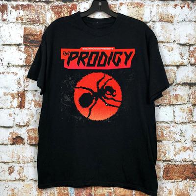 Koszulka z T-shirtem z trasy koncertowej zespołu The Prodigy w USA, pełny rozmiar S-5XL, Unisex