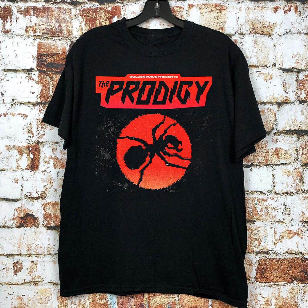 Футболка с логотипом группы The Prodigy, футболка унисекс, полный размер S-5XL M