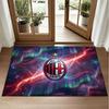 AC Milan Design Crystal Velvet Rug Soft Decorative Mat for Bedroom Entrance
