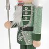 Christmas Nutcrackers Ornament Small Wooden Soldier Christmas Decorations Nutcrackers Figure Ornament for Table Shelf