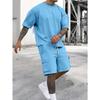 Men's Summer 2026 Fashion T-Shirt & Workwear Shorts Casual Sports Set