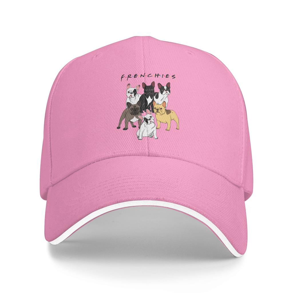 Custom Fashion French Bulldog Baseball Cap WoUnisex Unisex Adjustable Unisex Frenchie Dog Dad Hat Spring Sun Hat