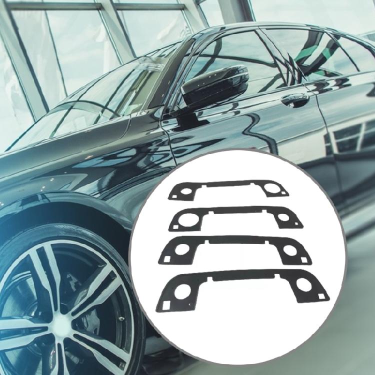 Scratch Resistant Car Door Handle Inserts Weatherproof Car Handle Pads Long lasting Handle Shield 51218122441 for Car