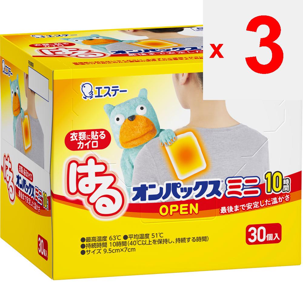 Esthe PB Onpax HARU Mini 30 Pcs Stick-on Mini Body Warmers Disposable Body Warmer Stick-on Mini Body Warmers