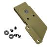 K Sheath Waist Clip 360 Degree Rotatable K Sheath Back Clip for KYDEX Scabbard A0KF