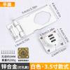 Cabinet Password Lock Drawer Lock 3-Digit Combination Password Lock Security Door Bolt Anti-theft Household Cabinet Hardware