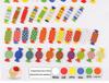 Candy-Shaped Memory Matching Game - Wooden Educational Toy for Parent-Child Play
