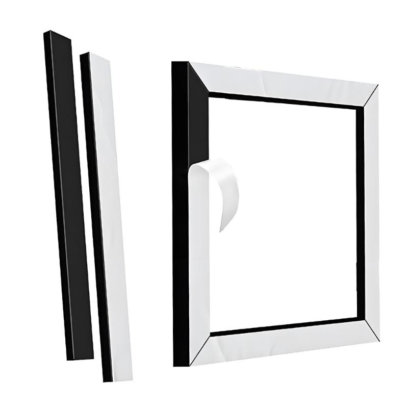 Campers Roof Top AC Seal Gasket Set In EVA Foam With Adhesive Installation Roof Air Conditioner Gasket and Seal Universal