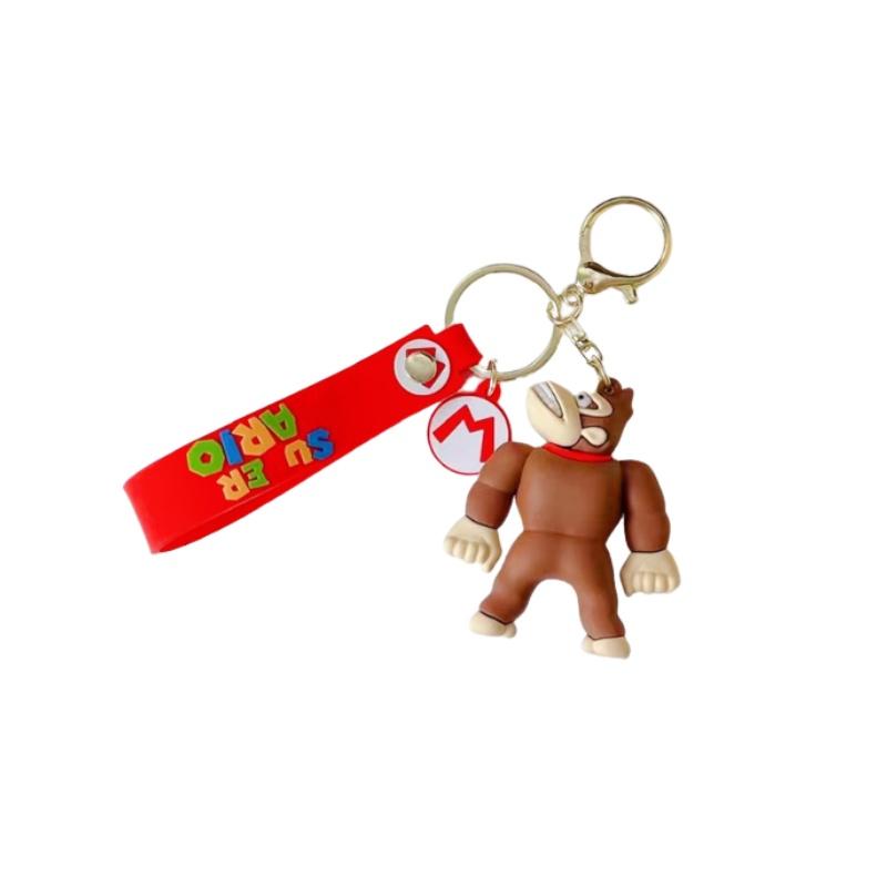 

Princess Peach Keychain Super Mario Bros Nintendo Pendant Bag Charm Orangutan
