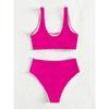High Waist Bikini Woman 2026 New Sexy Lace Swimwear Women Swimsuit High Cut Push Up Bikinis Set 2 Pieces Bathing Suit Beach Wear