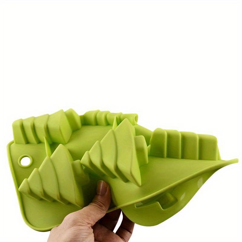 1pc Silicone Cake Mold 6 Christmas Tree Halloween Chocolate Baking Equipment Convenient Environmentally