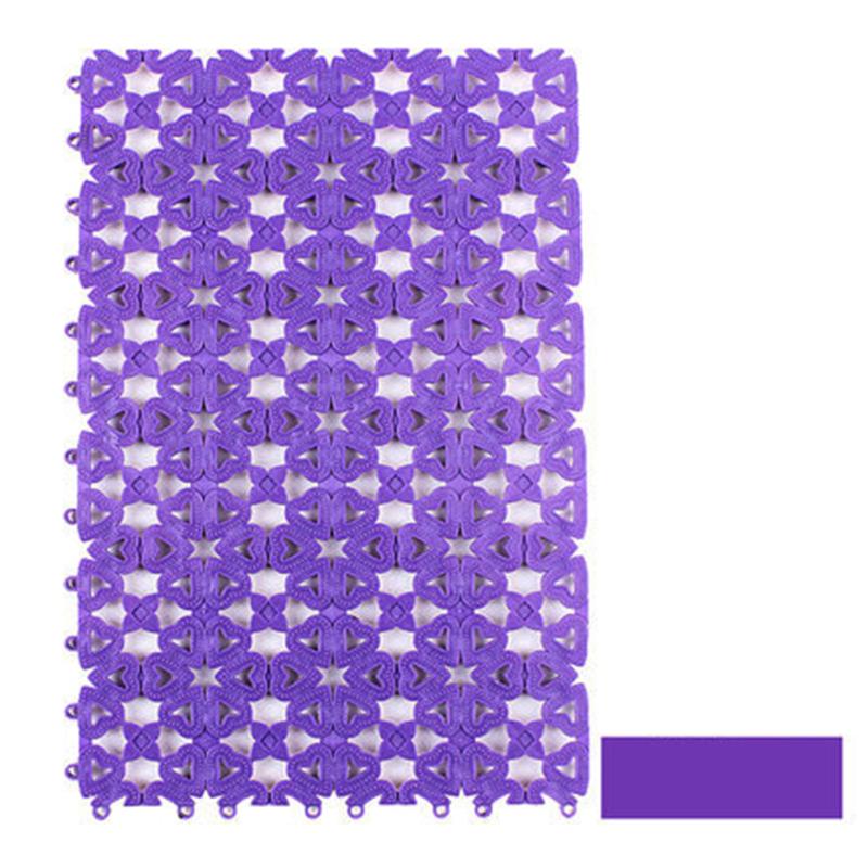 Spleißbare Kunststoffkäfigmatte für Hunde, Katzen, Kaninchen, Hohlloch-Design, Anti-Fall-Katzenstreumatte