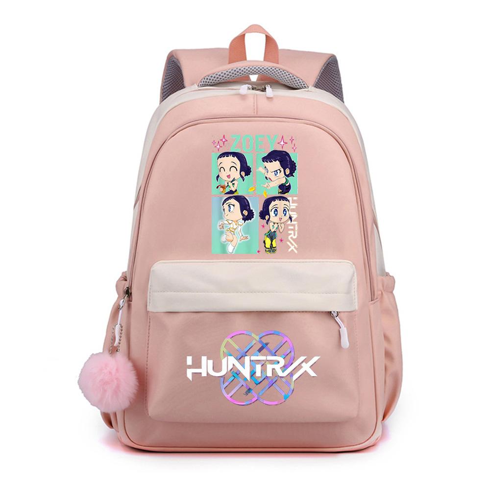 Niedlicher Anime K-Pop bedruckter Rucksack mit großer Kapazität für Teenager, Studentin, Student, Schulranzen, Büchertasche, Kindergeschenk, Damen, wasserdichte Reisetasche, Mochila