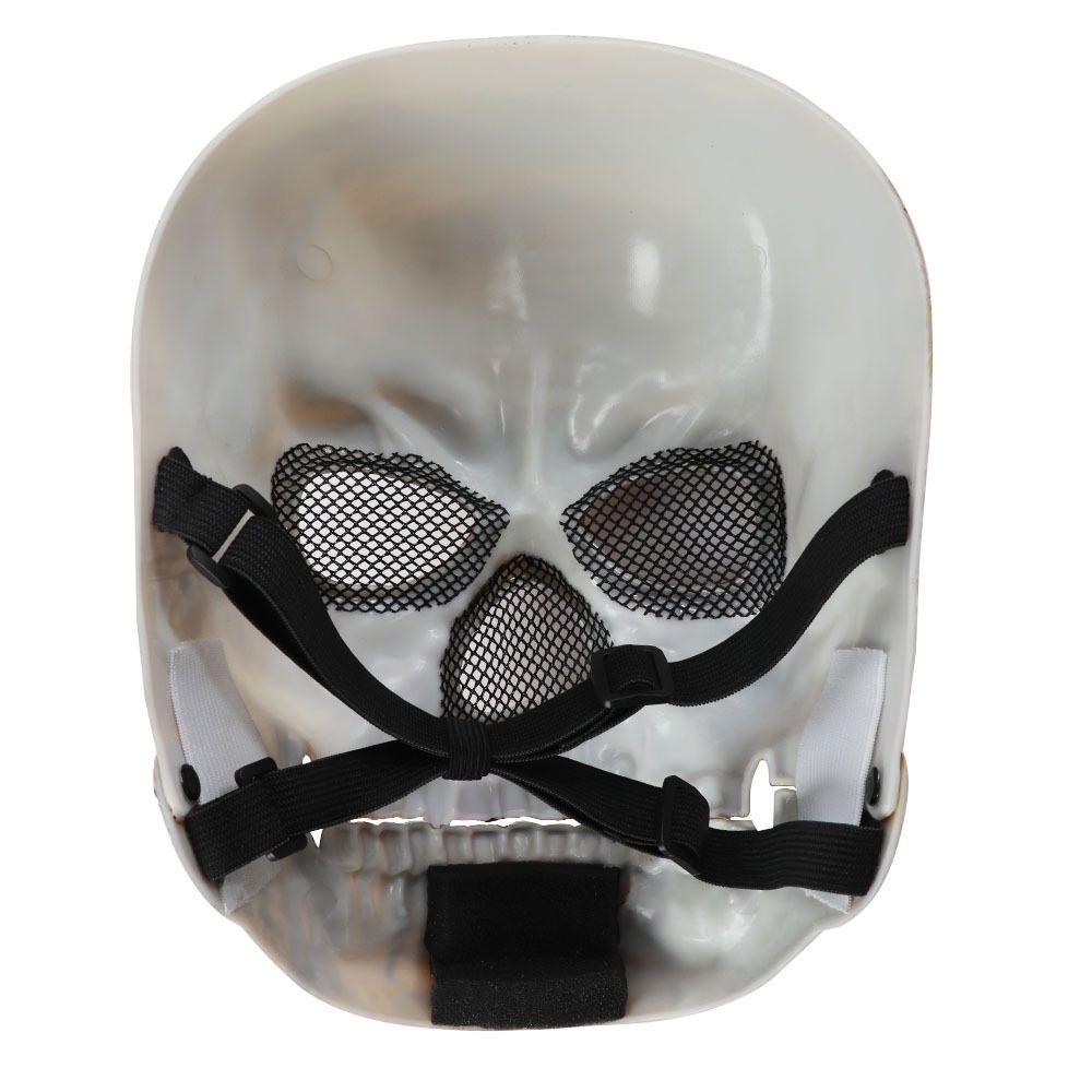 Men Movable Mouth Haunted House Party Supplies Trick Toys Halloween Skull Masks Party Cosplay Props