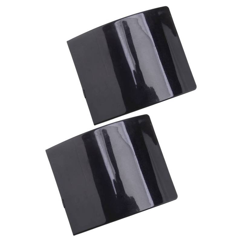 2076981130 2076980930 Left Right Side Skirt Jack Hole Cover fit for Mercedes Benz E-Class E350 E550 2010-2013 Black Painted ABS