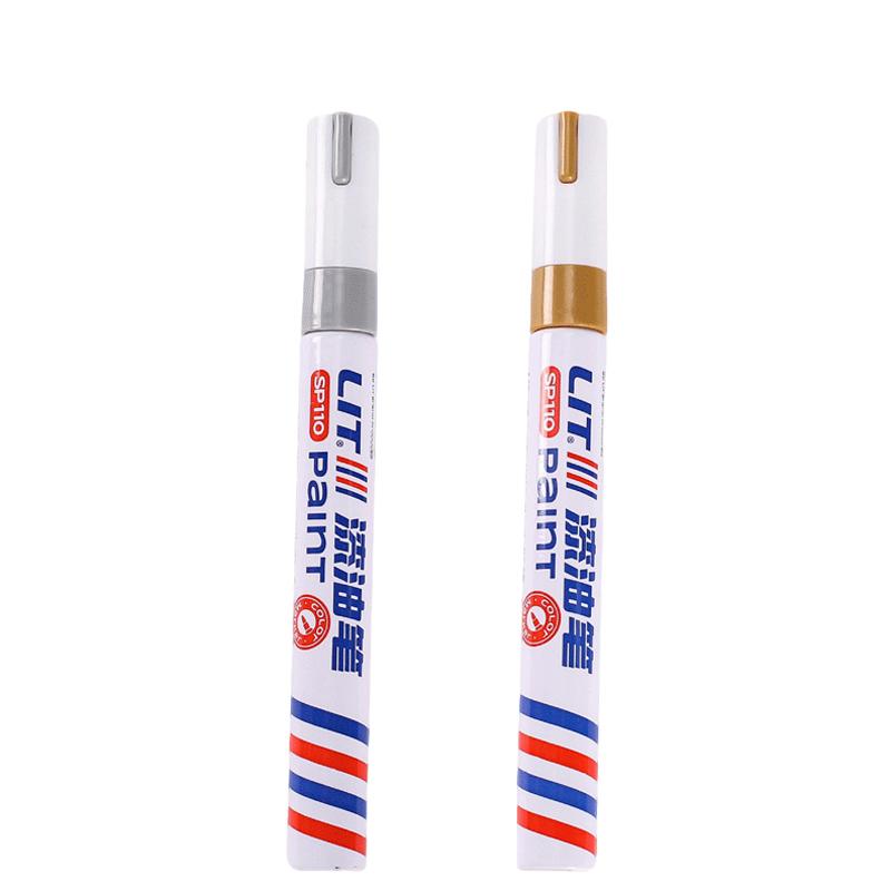 1/8/12Pcs Colored Permanent Paint Pen Colorful Tire White Markers Rubber Car Tyre Tread Markers Pens Waterproof for Metal Rocks