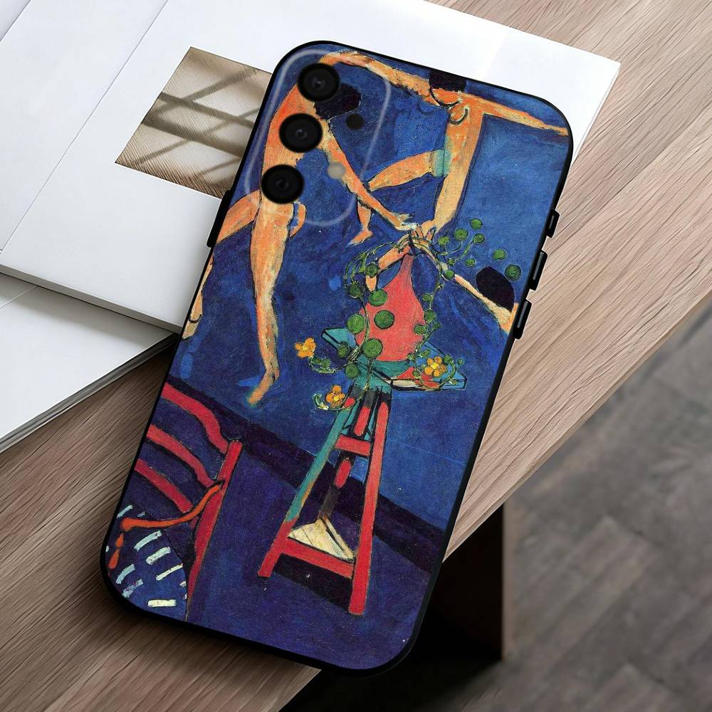 H-Henri M-Matisse Art PaI Phone Case For Samsung Galaxy A73,A72,A71,A70,A53,A52,A51,Others Soft Black Shell