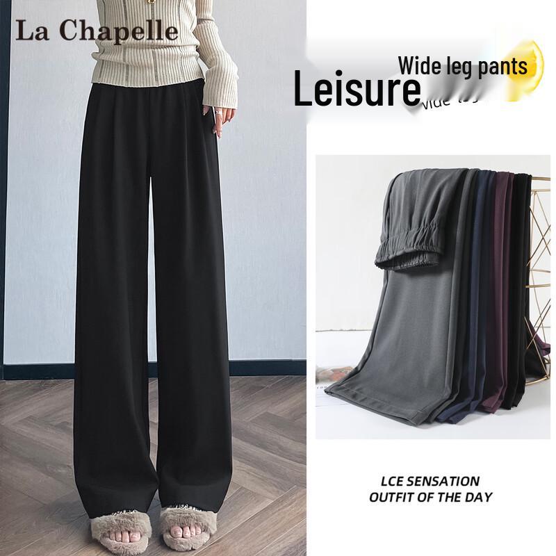 

La Chapelle Women s Casual Straight-Leg Suit Pants L