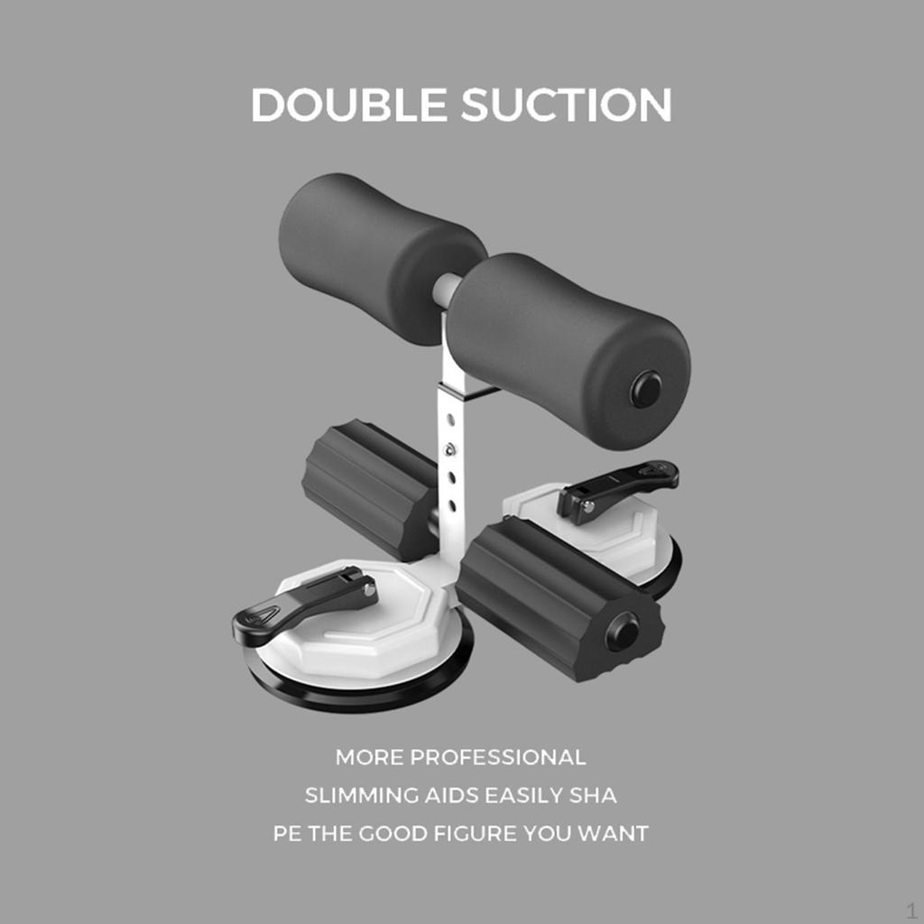 Adjustable Sit Up Bar for Travel Workouts with Suction Cups