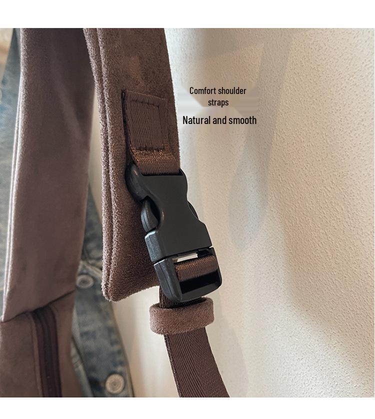 Vintage Large Capacity Women's Tote Bag - Autumn/Winter Minimalist Handbag, Versatile High-End Korean Shoulder Bag