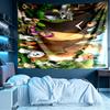 Masha and The Bear Print Tapestry, Lightweight Wall Hanging, for Bedroom, Dorm, Living Room, Home Art Decor - Birthday Christmas Gift for Friends