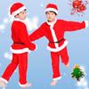 Vasarhely Santa Claus Cosplay Costume for Boys and Fluffy Santa Cosplay Costume for Events and Recitals Kids, Girls, Material, Children's Set, Gift,