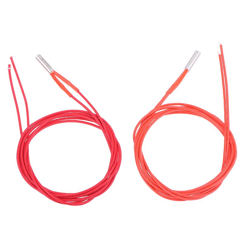 12V/24V 40W Keramisk Patronvärmare 3D-skrivare Skrivhuvud Induktionsvärmare Mk3S Termoelementsensor För 3D-skrivardelar