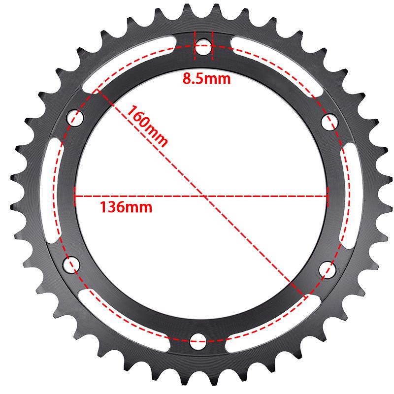 Motorcycle 520 Chain 16T Front Sprocket 40T Rear Sprocket 16 40 Teeth T For BMW G310GS G310R G310 G 310 GS R 2016 2017 2018-2026