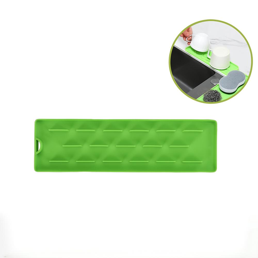 3pcs Durable Pot Lid Storage Mat Heat-Resistant Countertop Mat Practical Draining Rack  Countertop