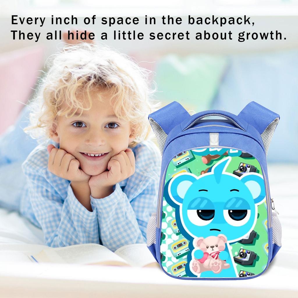 Elementary School Cartoon Backpack And Peripheral Backpack