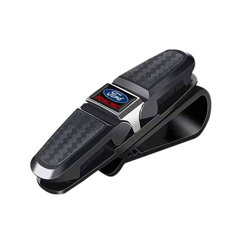 

Hot 2025 Hot For Ford Car Sunglass Holder for Car Visor Sunglasses Eyeglass Holder For Ford Focus 2 MK1 MK3 Mondeo MK4 Fiesta MK