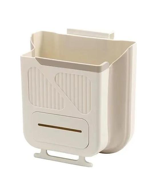 Kuchyňský nástěnný skládací odpadkový koš Domácí skříňka Závěsný úložný prostor Odpadkový koš Závěsný odpadkový koš Kuchyňské doplňky