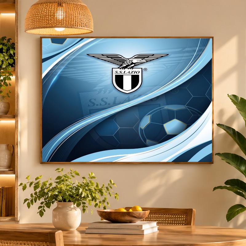 5D Diamond Painting Lazio FC DIY Full Drill Diamond Art Kit Home Decoration