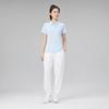 Li Ning Fashionable Breathable Polo Shirt Women Tops Cloud-Blue APLW248-9