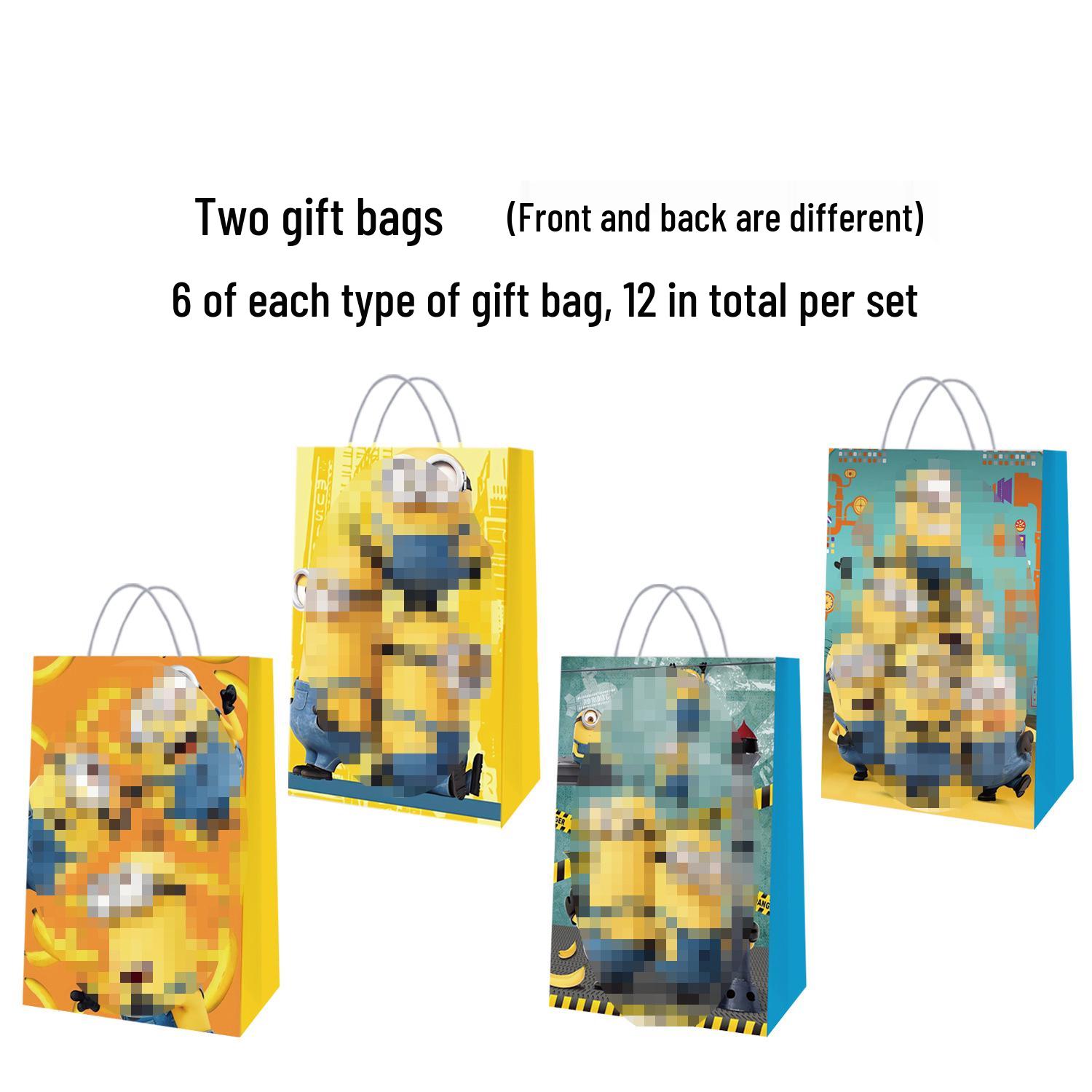In Stock Thief Na Ba 2nd Gen Themed Gift Kraft Paper Tote Bag for Birthday & Party