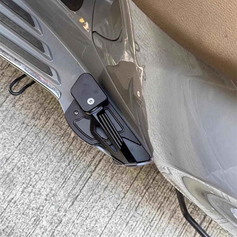 NEW-For Vespa Primavera Sprint 125 150 2017-2025 Motorcycle Rear Passenger Foot Steps Footrest Pedals Accessories