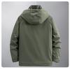 2025 Men's Plus Size Velvet Thickened Casual Jacket - Trendy Loose Fit for Larger Sizes