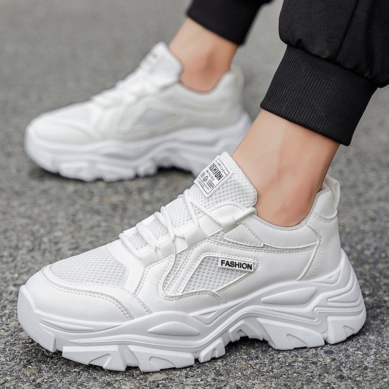 Men's Casual Sneakers Breathable Mesh Fashion Running Shoes New Arrival High-Quality Outdoor Casual Shoes Slip-Resistant Durable