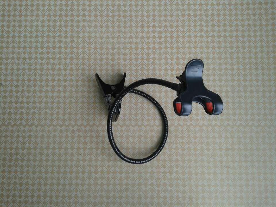 Adjustable 360° Rotating Metal Phone Holder for Bedside