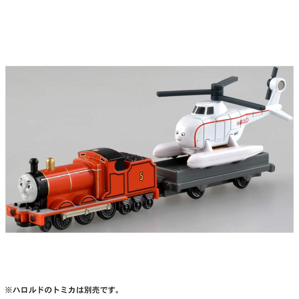 Takara Tomy Tomica Long Type Tomica 142 James the Tank Engine Miniature Car Toy for Ages 3 and Up No.