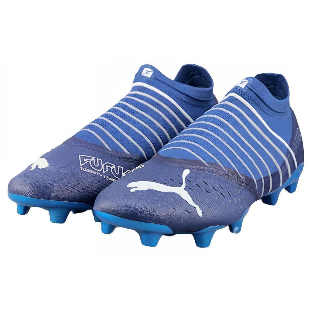 Puma Future Z 1.3 Glow FG Soccer Shoes Men Sneaker Blue White 106787-01