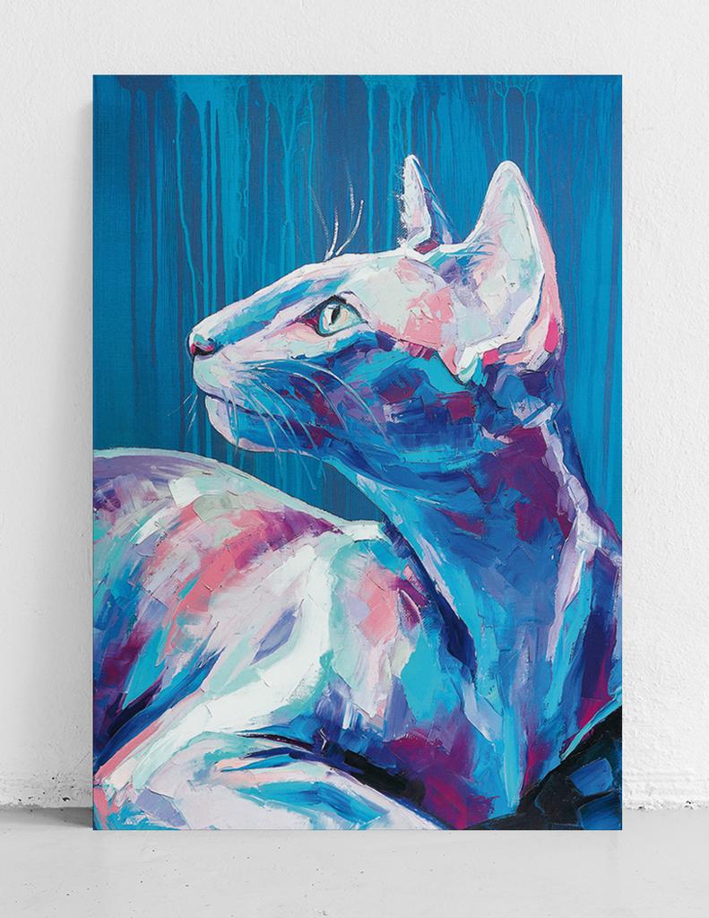 Poster Portrait Cat Picture